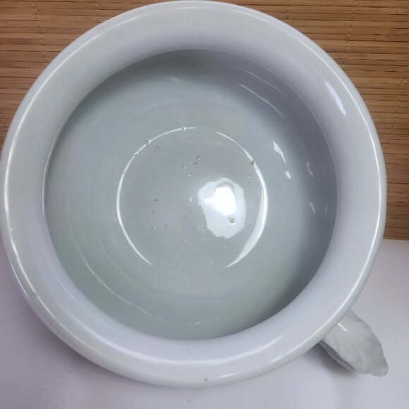 Antique Royal Ironstone China Chamber Pot Johnson Bros. England - Picture 6 of 8